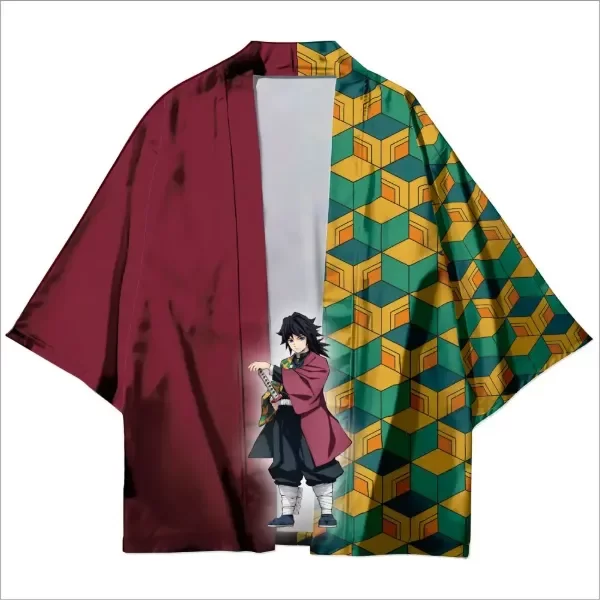 Producto - Kimono Haori TOMIOKA - Kimetsu No Yaiba / Demon Slayer - Vachicho - 0