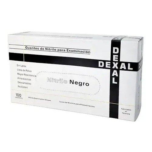 Producto - GUANTES DE NITRILO X100 DEXAL - 0