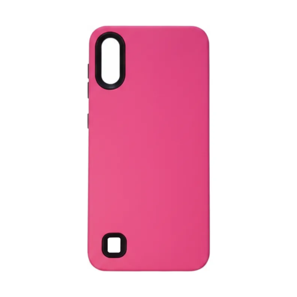 Producto - Funda TPU revestida con Silicona - Color Fucsia - Samsung A10 / M10 - Mobile