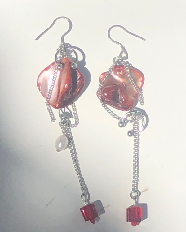 Producto - Aros Sirena Rojo