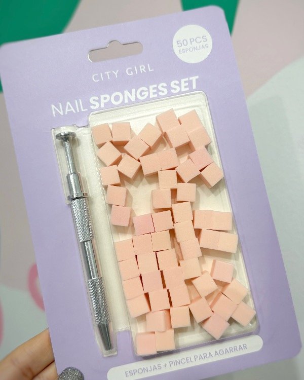 Producto - Esponjitas + pinza de agarre City Girl