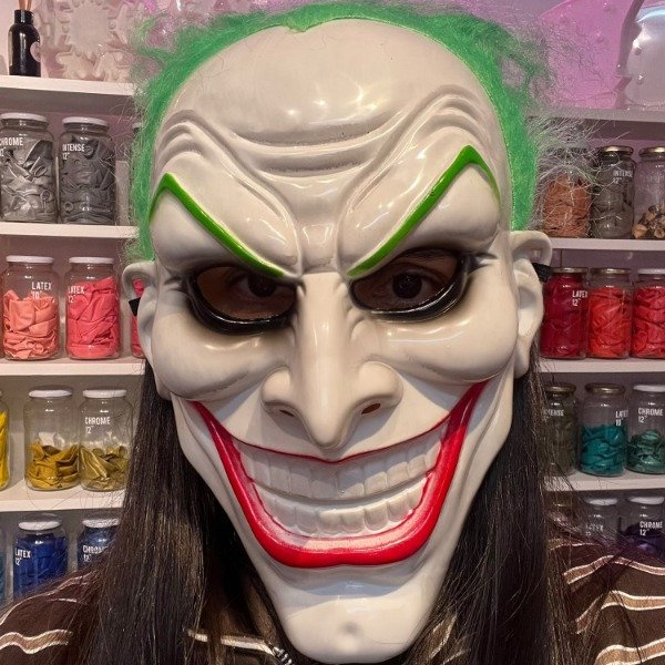 Producto - Mascara rígida joker con pelo