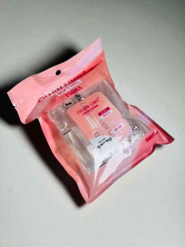 Producto - CHARM LIMIT TIPS SOFT GEL COFFIN X500U MEDIO