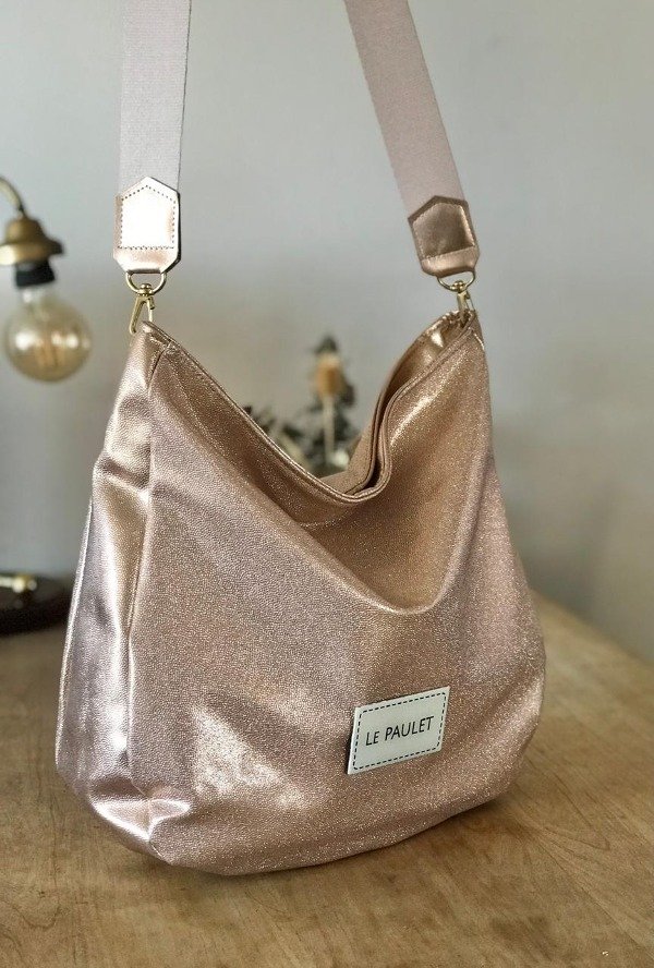 Producto - Cartera Amelie S Rosa Oro