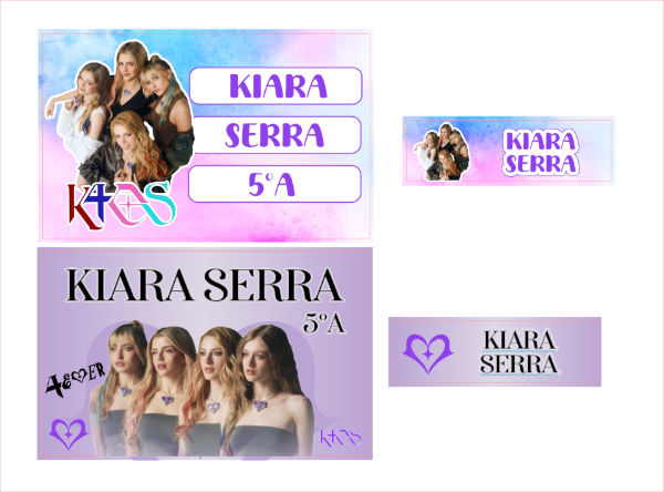 Producto - ETIQUETAS ESCOLARES K4OS