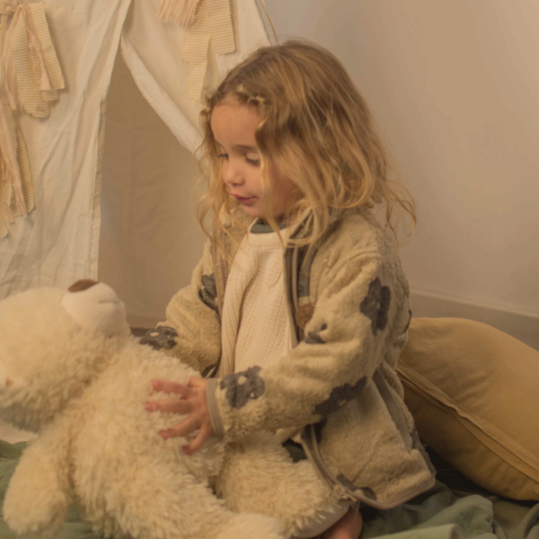 Producto - Campera corderito Floriana beige
