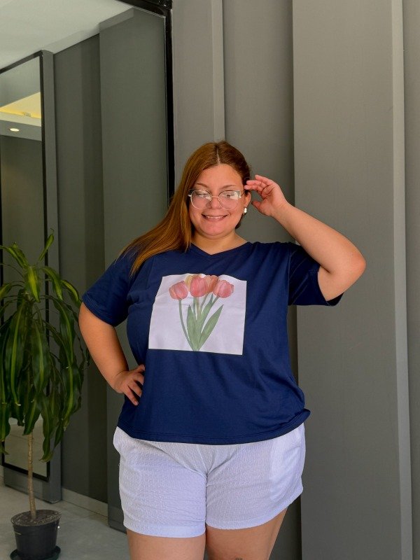 Producto - Remera FLOR - algodón