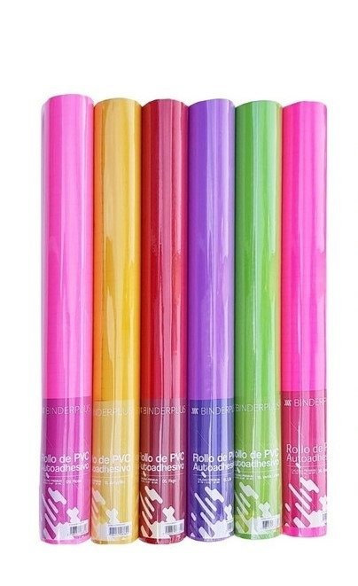 Producto - ROLLO PVC ADH. 10m. LISO Color / Por metro