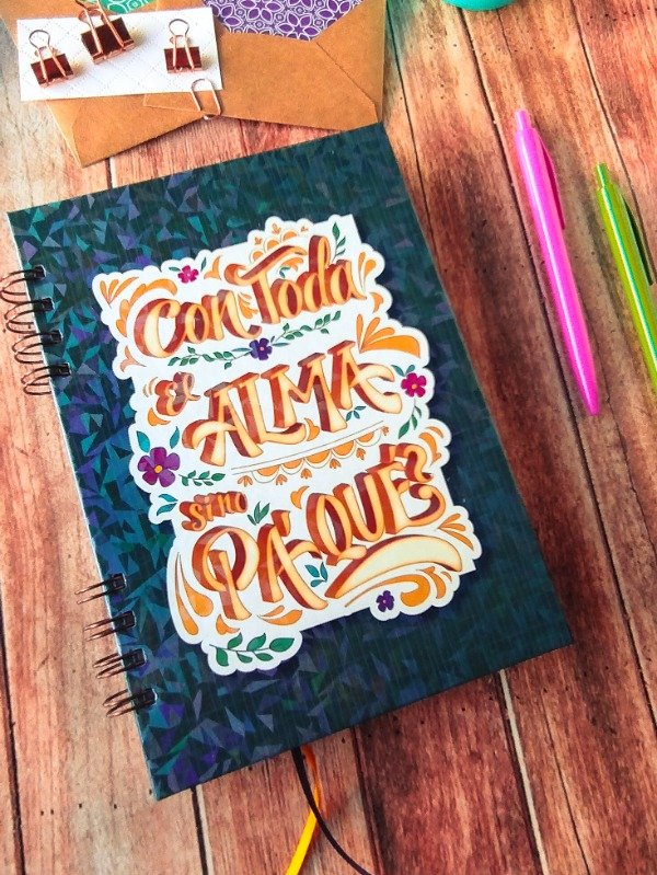 Producto - Agenda A5 - Con toda el alma