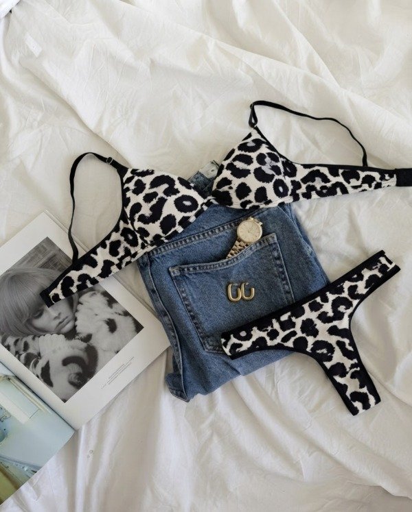 Producto - Conjunto de microfibra print - Art 222 Blanco - 0