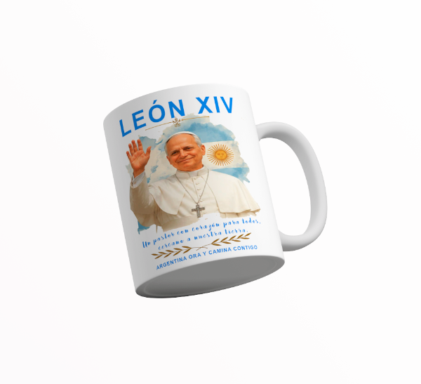 Producto - Taza Personalizad Papa León XIV Argentina #6 - 1