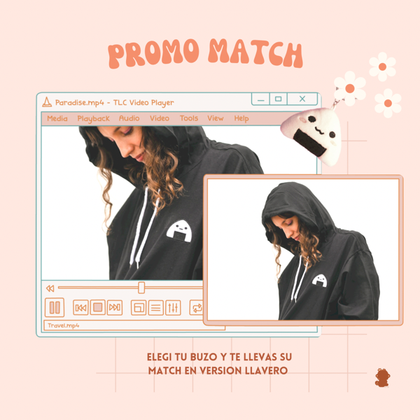BUZO FRISA OVERSIZE - BU330 Color 01 BLANCO