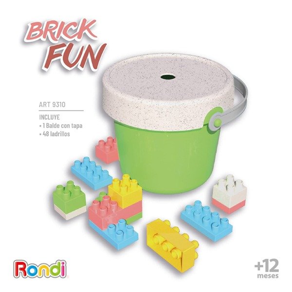 Producto - Balde brick fun
