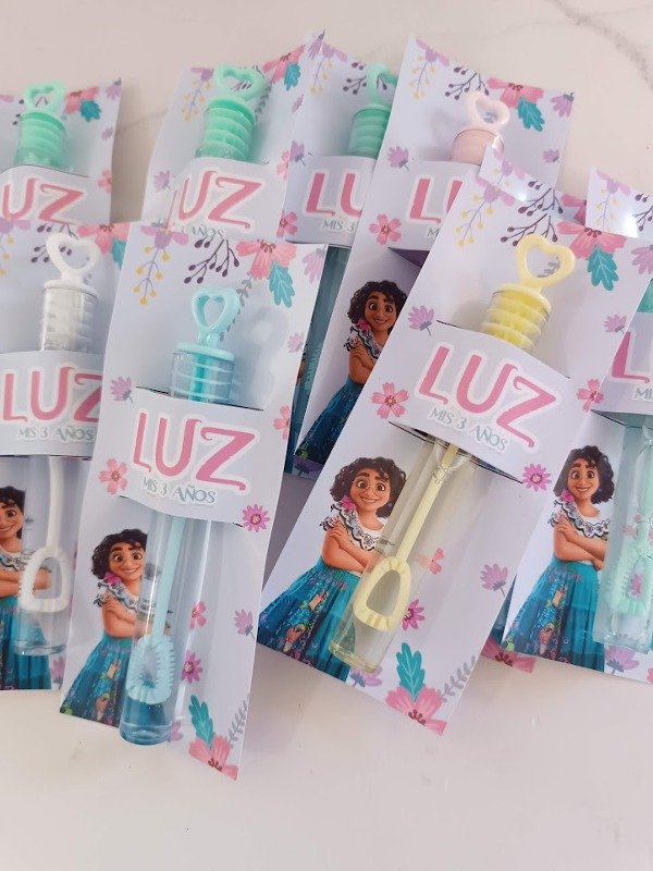 Producto - Burbujeros con tarjeta