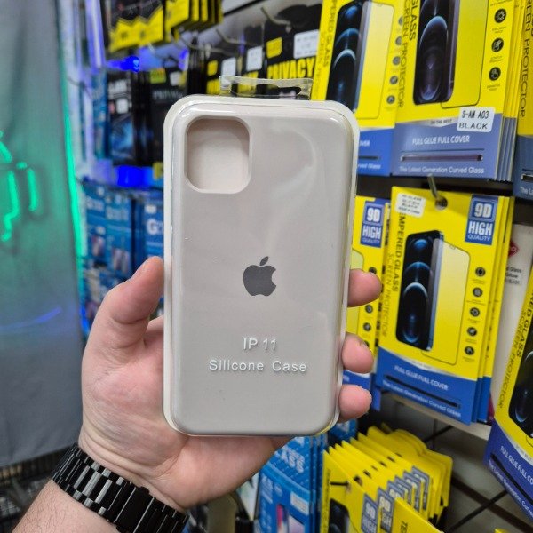 Producto - Silicone Case Blanca Hueso - iPhone 11