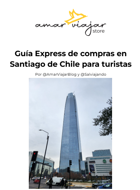 Producto - Guía Express de compras en Santiago de Chile para turistas