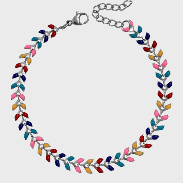 Producto - Pulsera de acero quirúrgico - Esmaltada