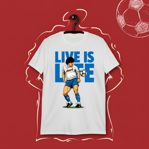 Producto - Live is Life - Maradona