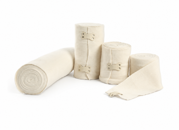 Producto - Venda Elastica Deportiva Blanca Rollo 7 Cm X 3 Mts