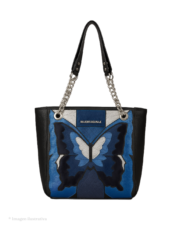 Producto - Cartera Cubic - Butterfly Blue
