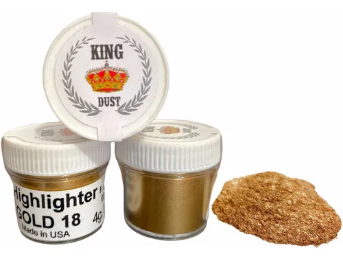Producto - Polvo Colorante Metalizado Dorado King Dust