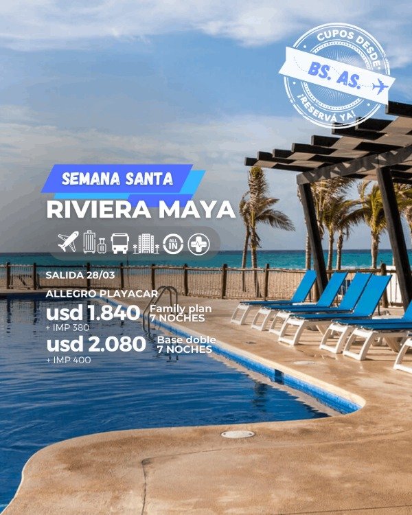 Producto - RIVIERA MAYA - SEMANA SANTA