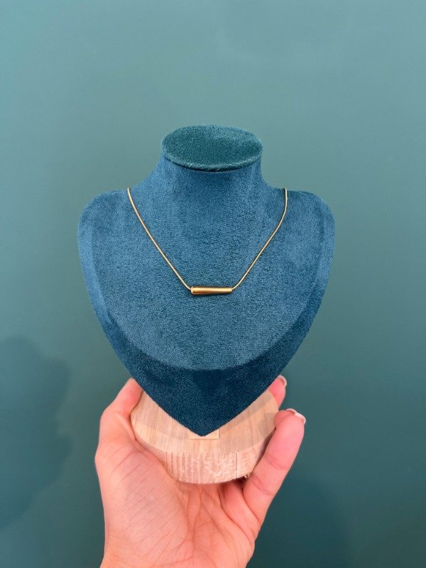 Producto - Collar Samy Acero Dorado