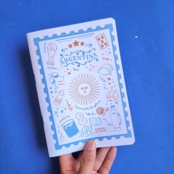 Producto - Libreta tapa blanda Argentina