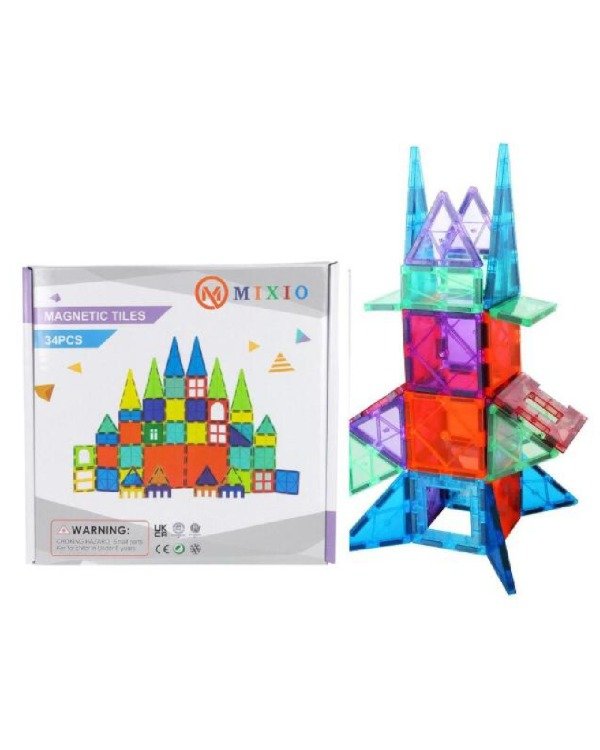 Producto - Magnetic tiles x 34 piezas