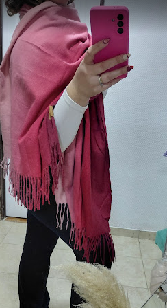 Producto - Ruana bordo