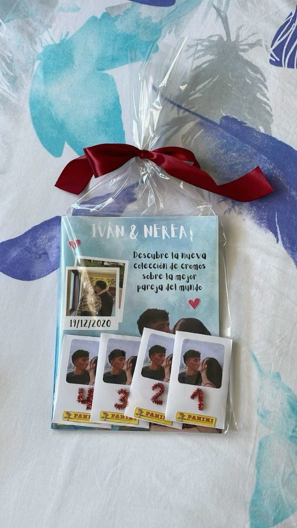 Producto - Libro de stickers "Panini" personalizado