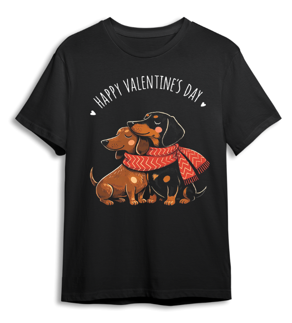Producto - Remera Perritos Dia de San Valentin