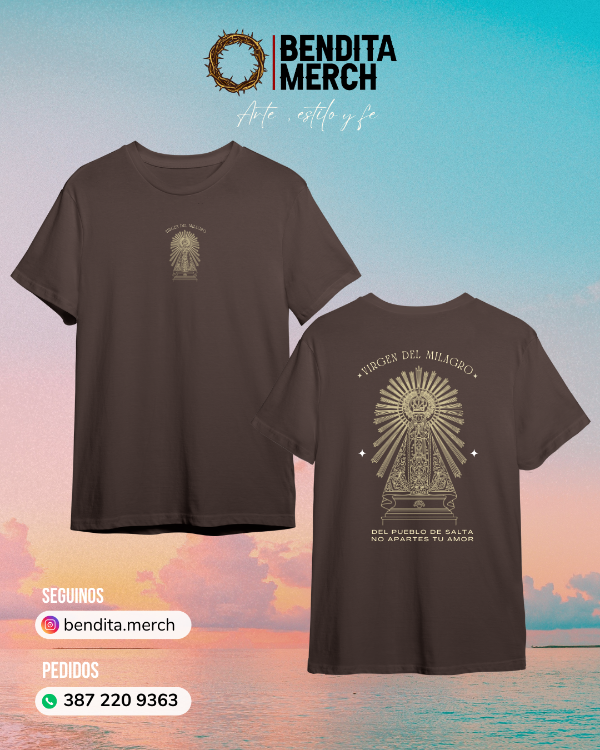 Producto - Remera Minimalista Marrón - 0
