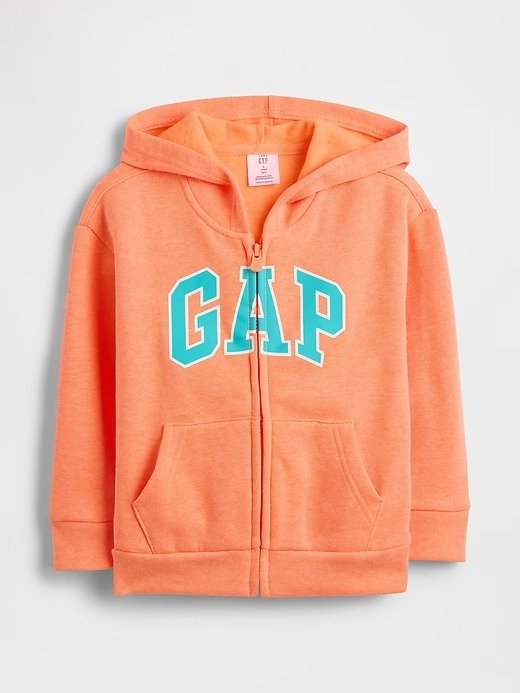 Campera con friza gap talle 4 mandarina