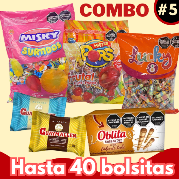 Producto - COMBO DE GOLOSINAS #5
