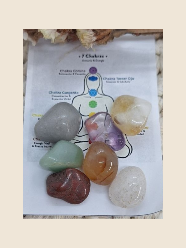 Producto - Kit 7 chakras rolado