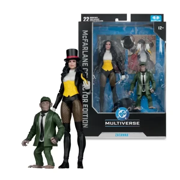 Producto - DC Classic DC Multiverse Collector Edition Zatanna with Detective Chimp Set