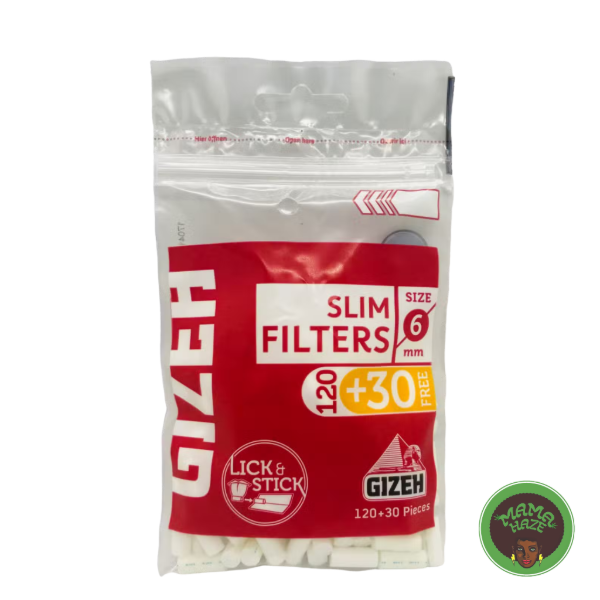 Producto - Filtros TABACO - GIZEH slim x120+30
