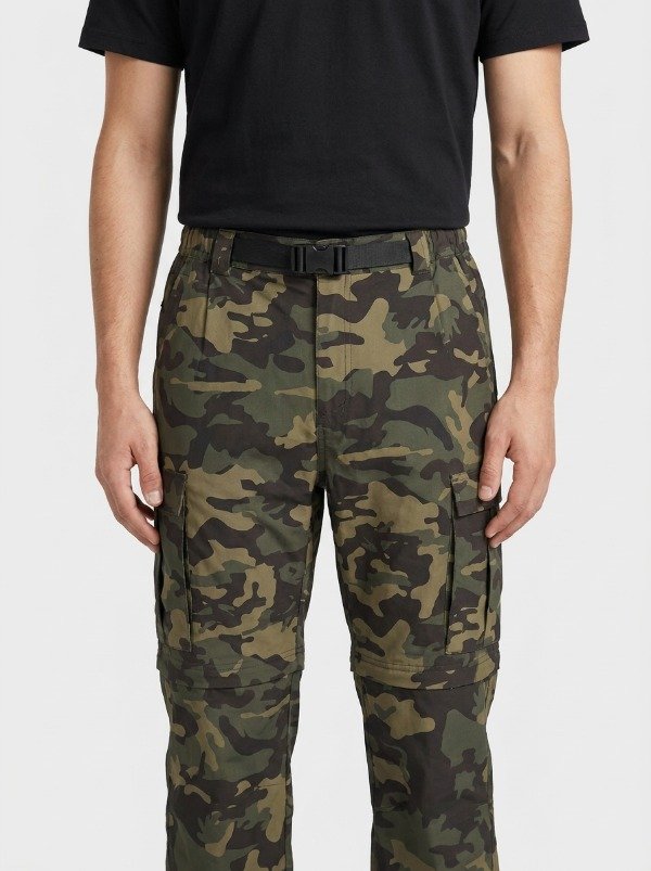 Pantalon Desmontable 2 en 1 Secado Rapido ELT 3740 Camuflado — imagen 4