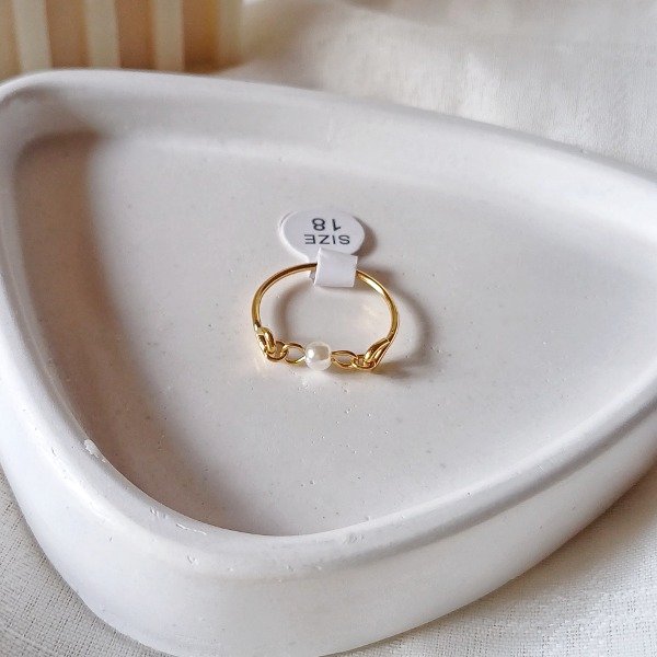 Producto - ANILLO AYLA (T.18) AC. DORADO