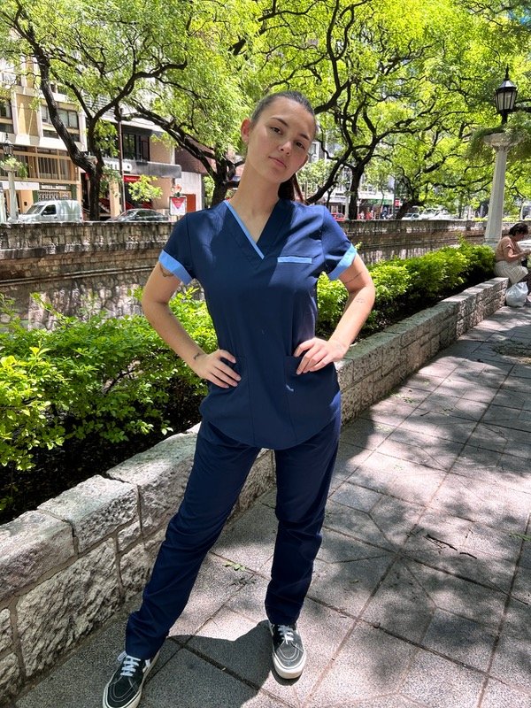 Producto - INDIGO SPARCIEL (Azul detalle Celeste)