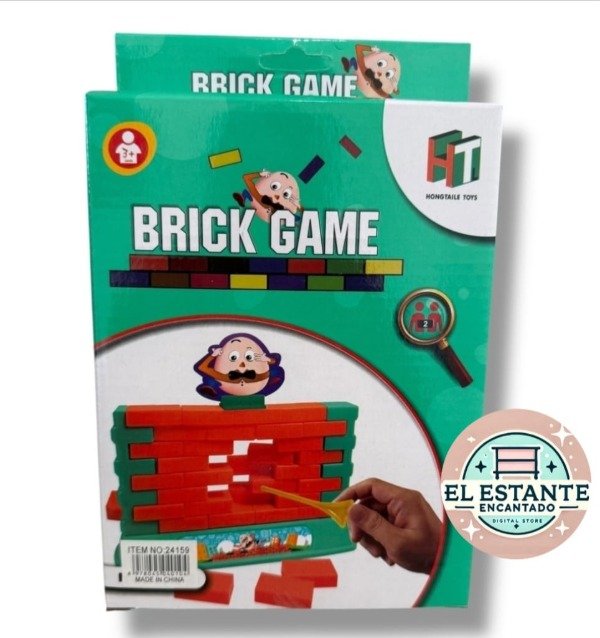 Producto - Juego De Bloques Brick Game Desafío De Equilibrio Para 2 Jugadores