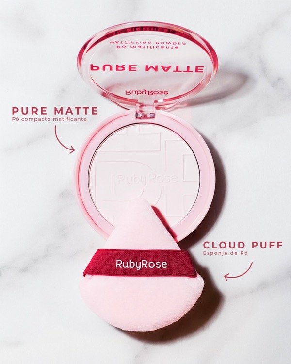 Producto - Polvo compacto PURE MATE Ruby Rose
