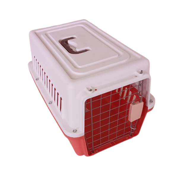 Producto - Jaula Transportadora Numero 1 Puerta Metal Canil Cierre Top Pet Plast