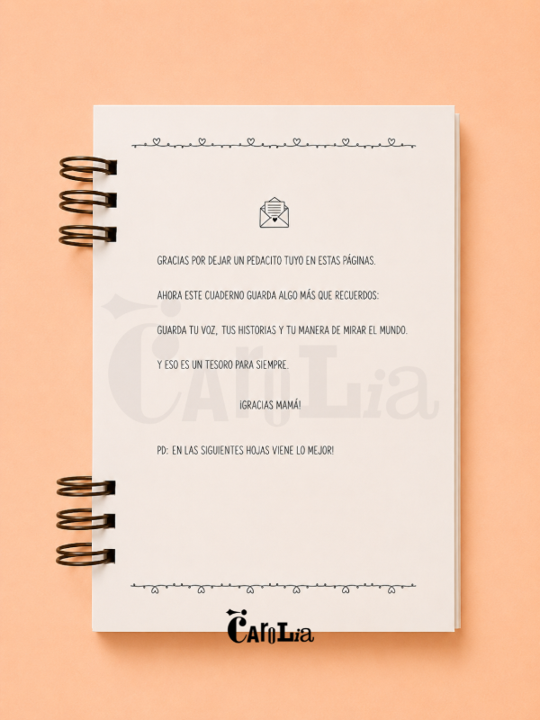 Producto - Cuaderno Mamá - 3
