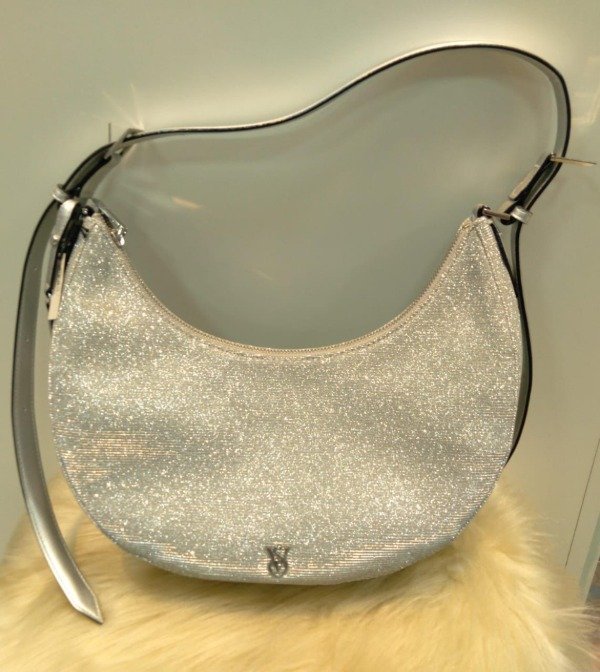 Producto - CARTERA VICTORIA'S SECRET PLATEADA