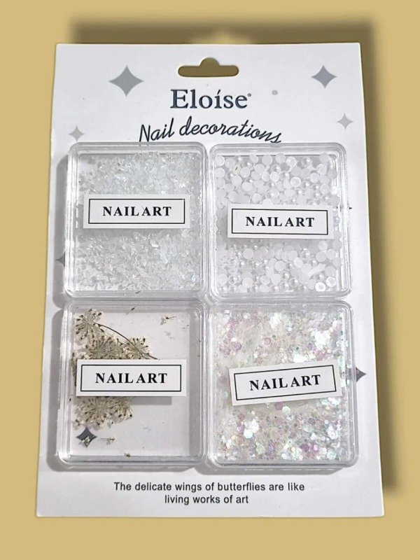 Producto - Escamas strass blanco