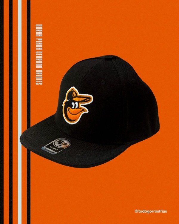 Producto - GORRA PLANA CERRADA ORIOLES