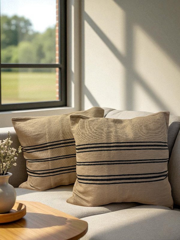 Producto - Almohadon Zarauz marrón 60x60 cm - Fundas desde 30.000