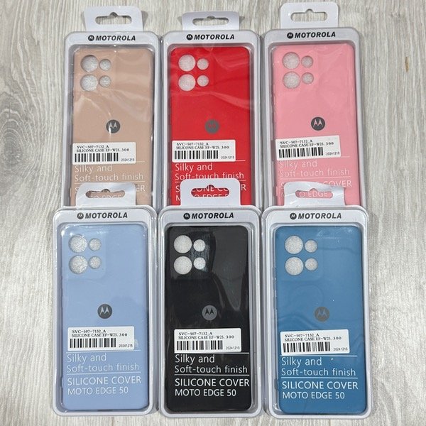 Producto - FUNDA SILICONA CON LOGO EDGE 50